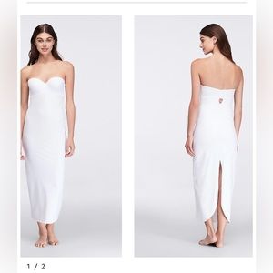 David’s Bridal slip dress - 36B